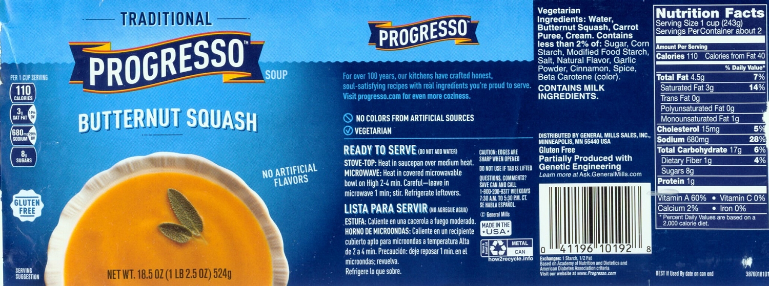 Soup, old label - full